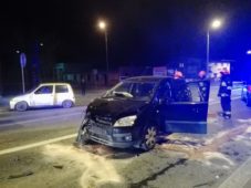 Z ostatniej chwili ! Wypadek samochodowy na ul. Płockiej [VIDEO]