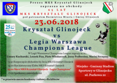 Mecz Kryształ Glinojeck - Legia Warszawa Champions League