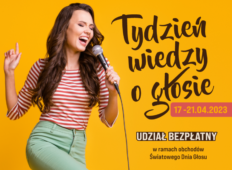 Tydzień wiedzy o głosie !!!